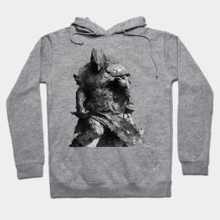 Fantasy pen and ink Beast Warrior Hoodie